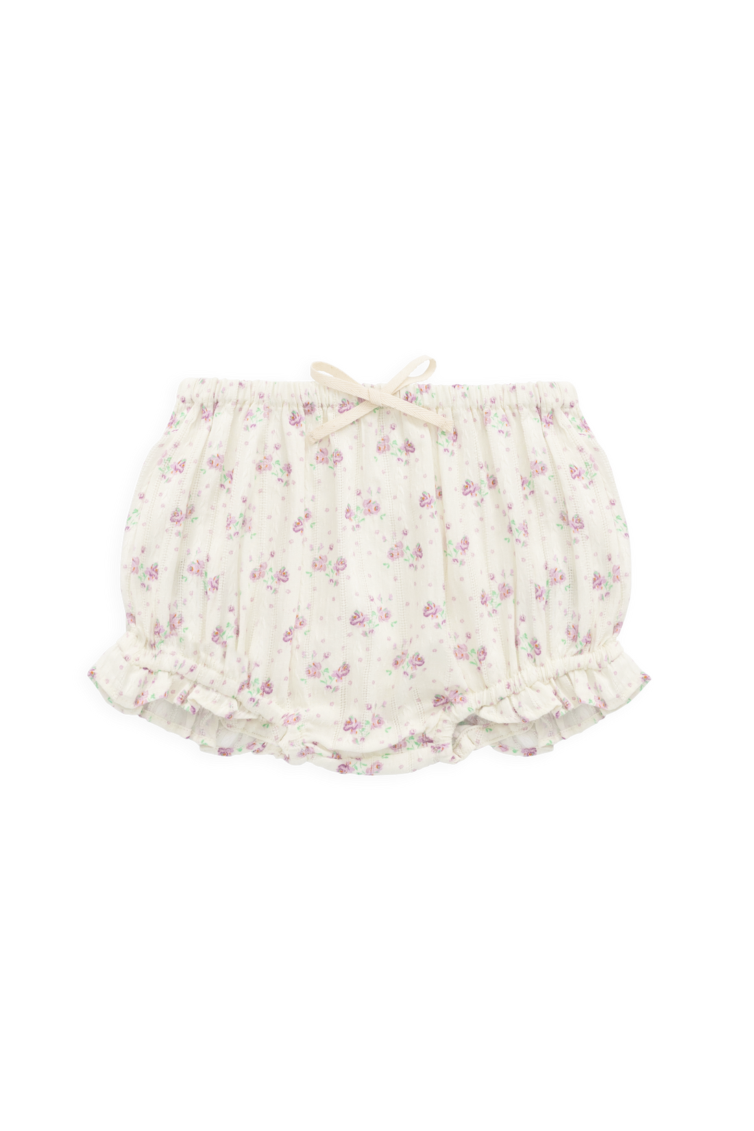 Organic Cotton Frill Bloomer - Molly Lilac Childrens Bloomer from Jamie Kay Australia