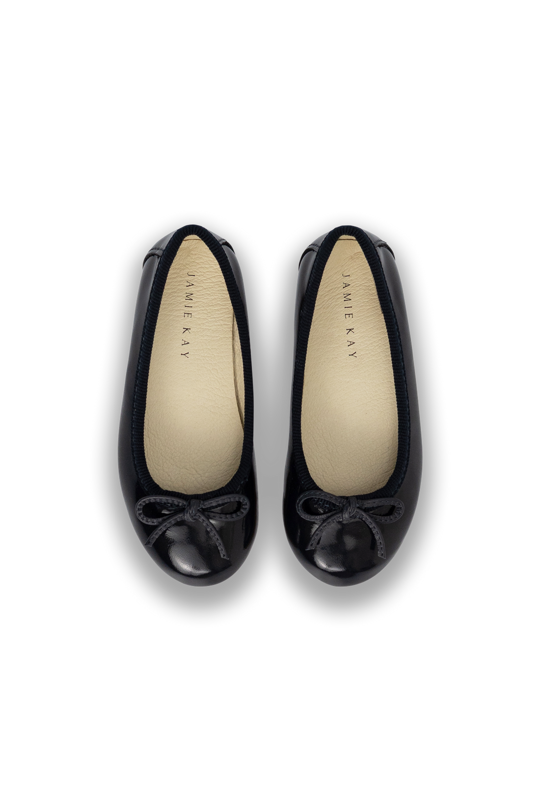 Zuri Ballet Flat - Patent Navy Childrens Footwear from Jamie Kay Australia