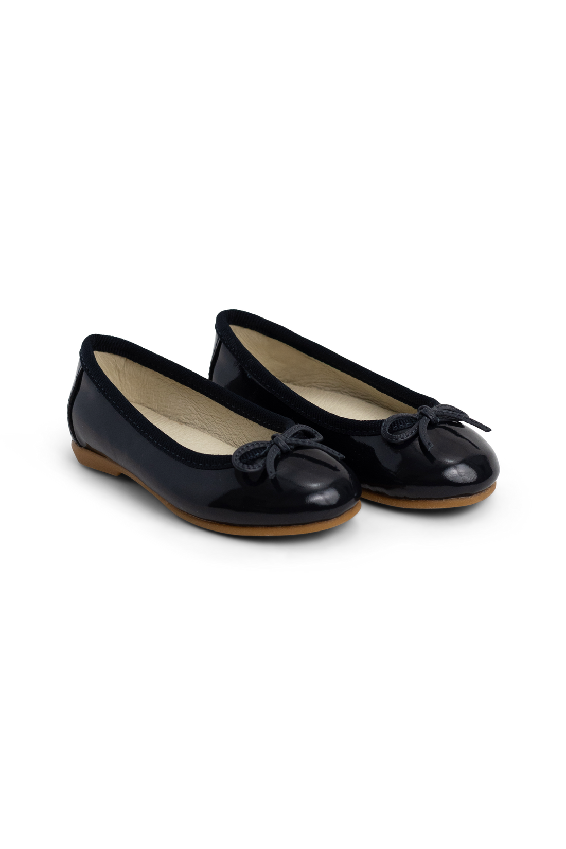 Zuri Ballet Flat - Patent Navy Childrens Footwear from Jamie Kay Australia