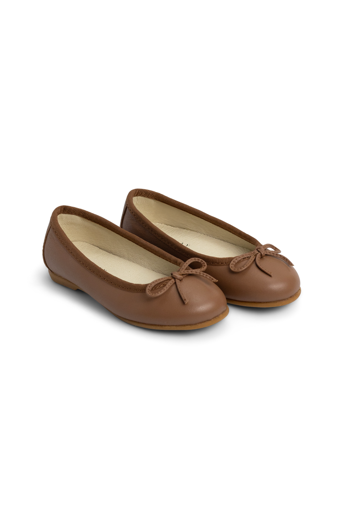 Zuri Ballet Flat - Tan Childrens Footwear from Jamie Kay Australia