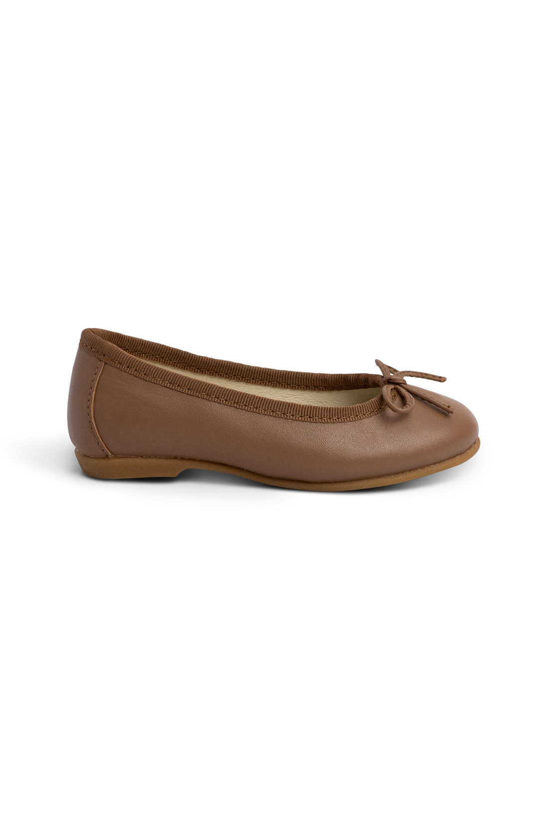 Zuri Ballet Flat - Tan Childrens Footwear from Jamie Kay Australia