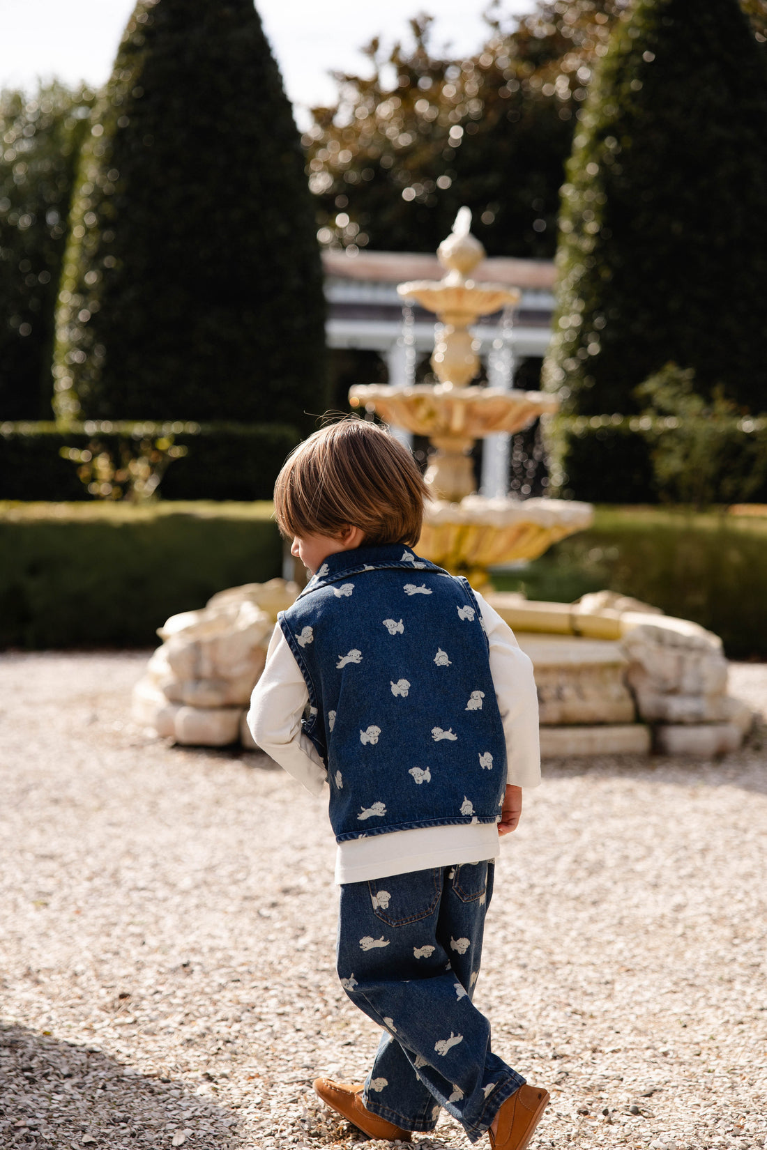 Sutton Denim Vest - Finnegan Denim Childrens Vest from Jamie Kay Australia