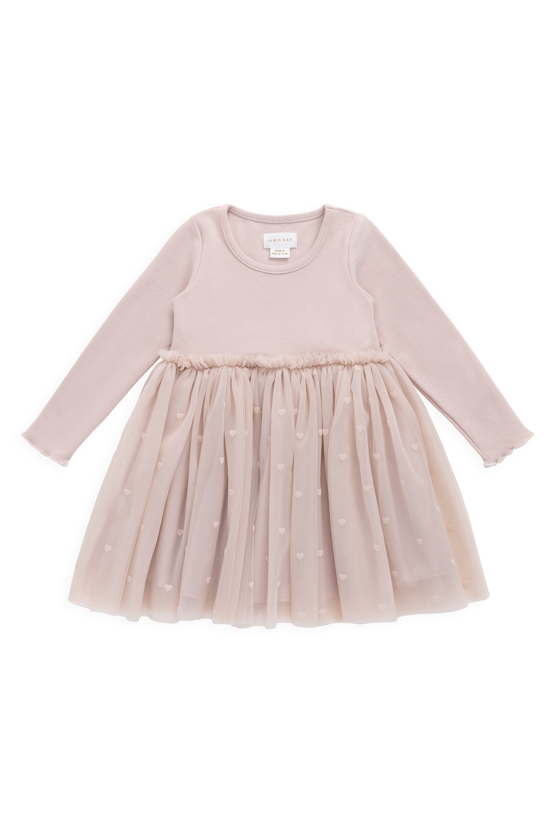 Anna Tulle Dress - Petite Heart Rosie Childrens Dress from Jamie Kay Australia