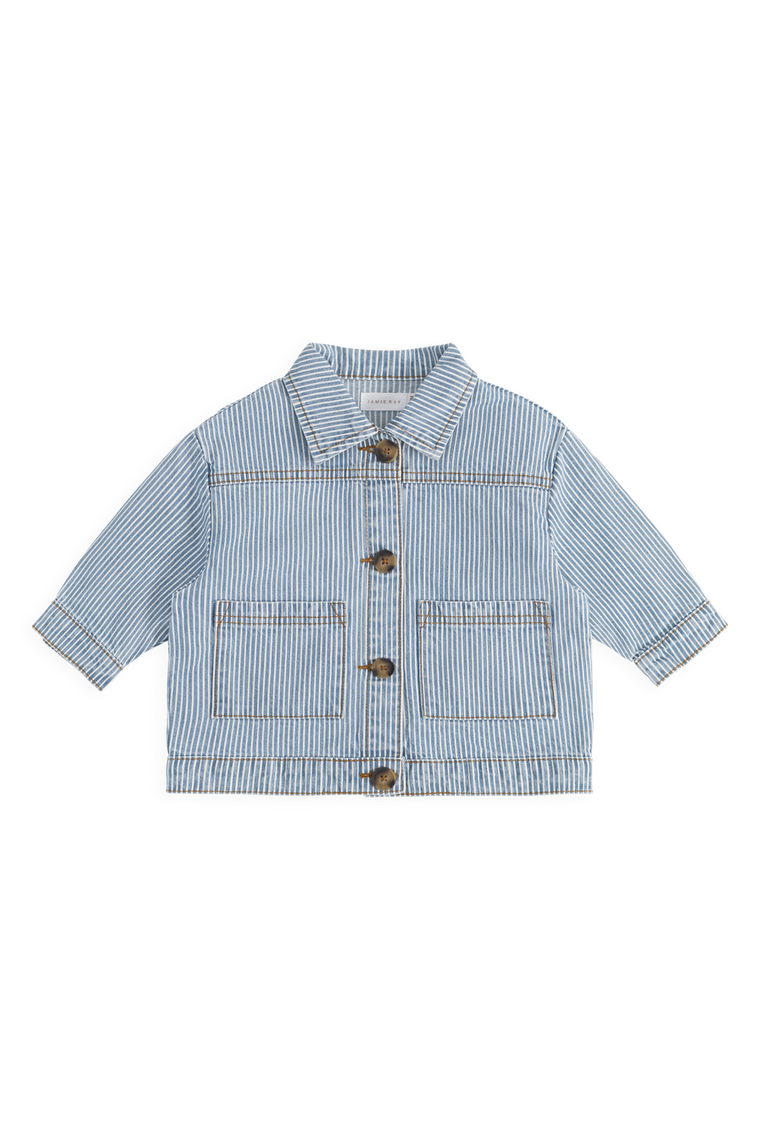 Axel Jacket - Holiday Stripe Childrens Jacket from Jamie Kay Australia