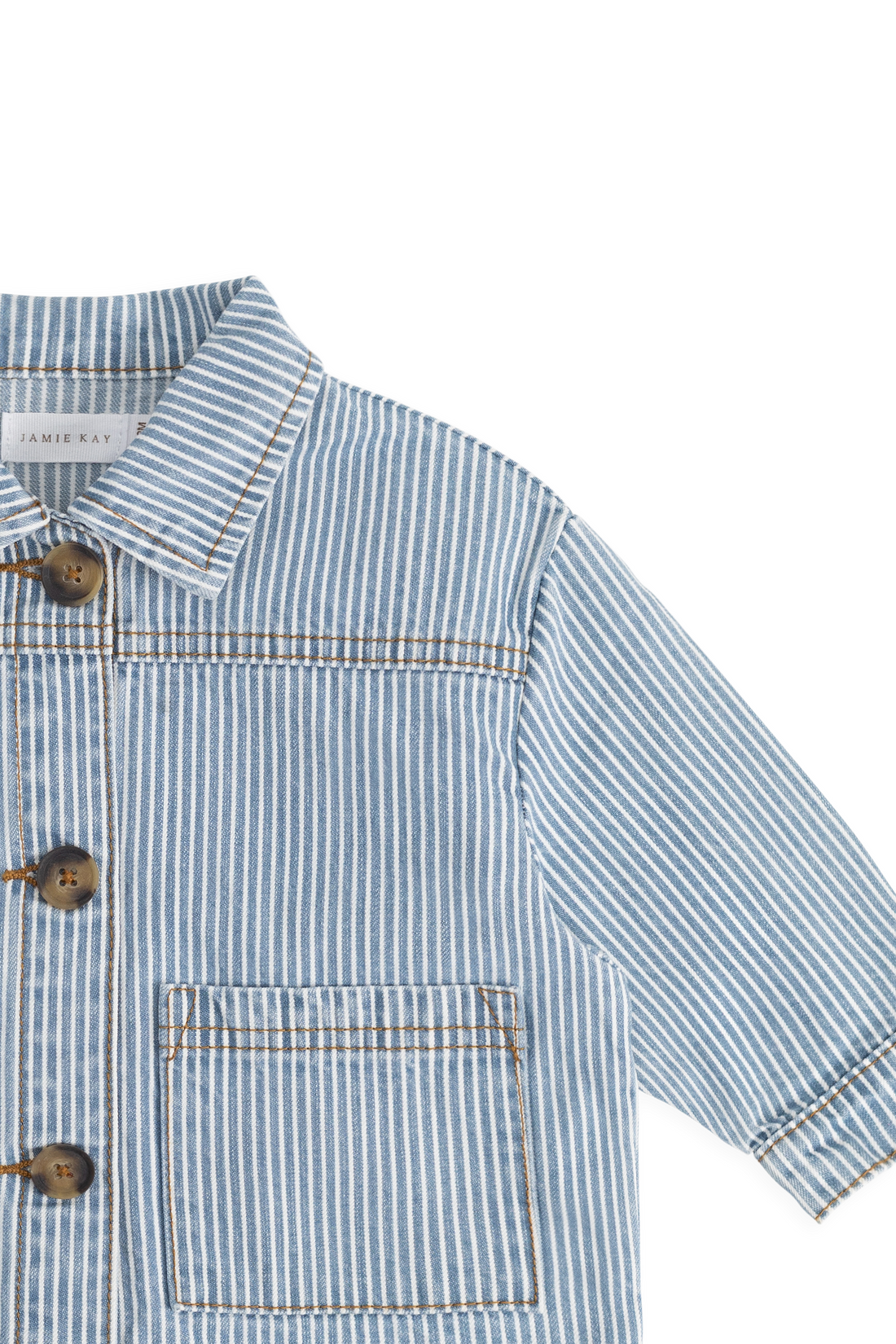 Axel Jacket - Holiday Stripe Childrens Jacket from Jamie Kay Australia