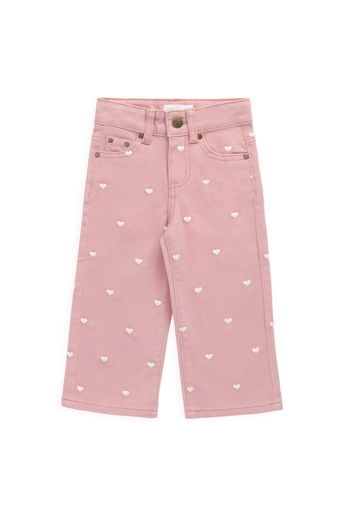 Blair Pant - Petite Heart Rose Childrens Pant from Jamie Kay Australia