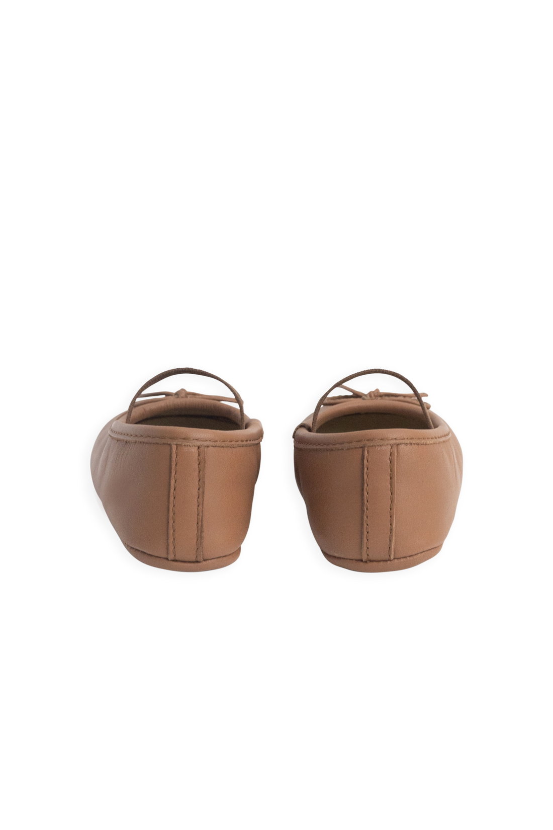 Bowie Baby Ballerinas - Camel Childrens Footwear from Jamie Kay Australia