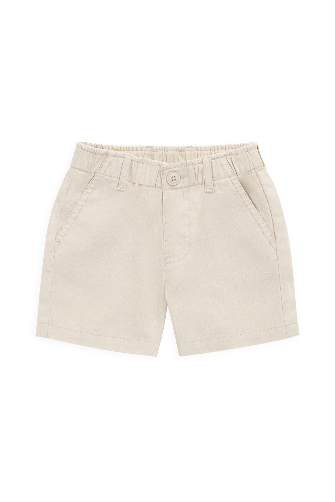 Brighton Linen/Cotton Short - Cassava Childrens Shorts from Jamie Kay Australia