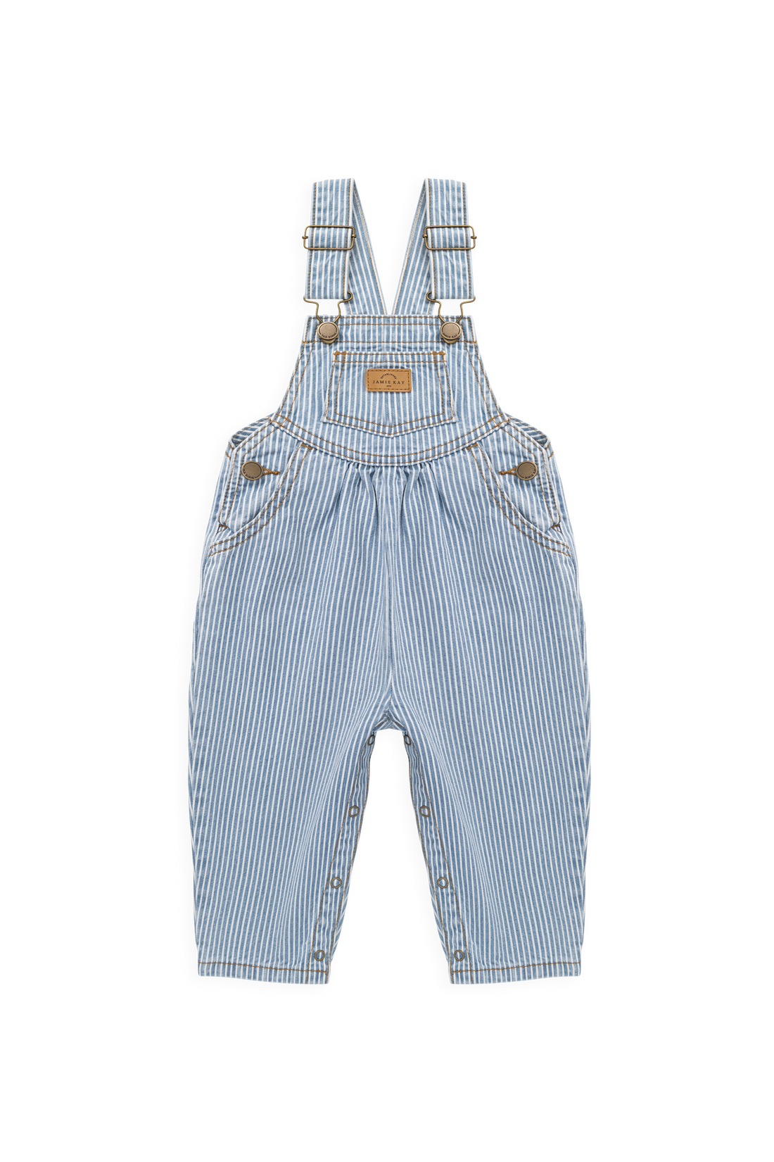 Cecil Overall - Holiday Stripe Childrens Overall from Jamie Kay Australia