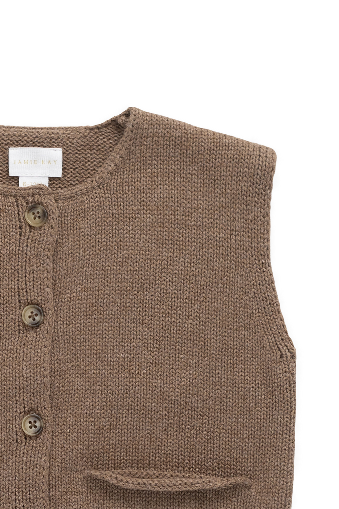 Flynn Vest - Doe Childrens Vest from Jamie Kay Australia