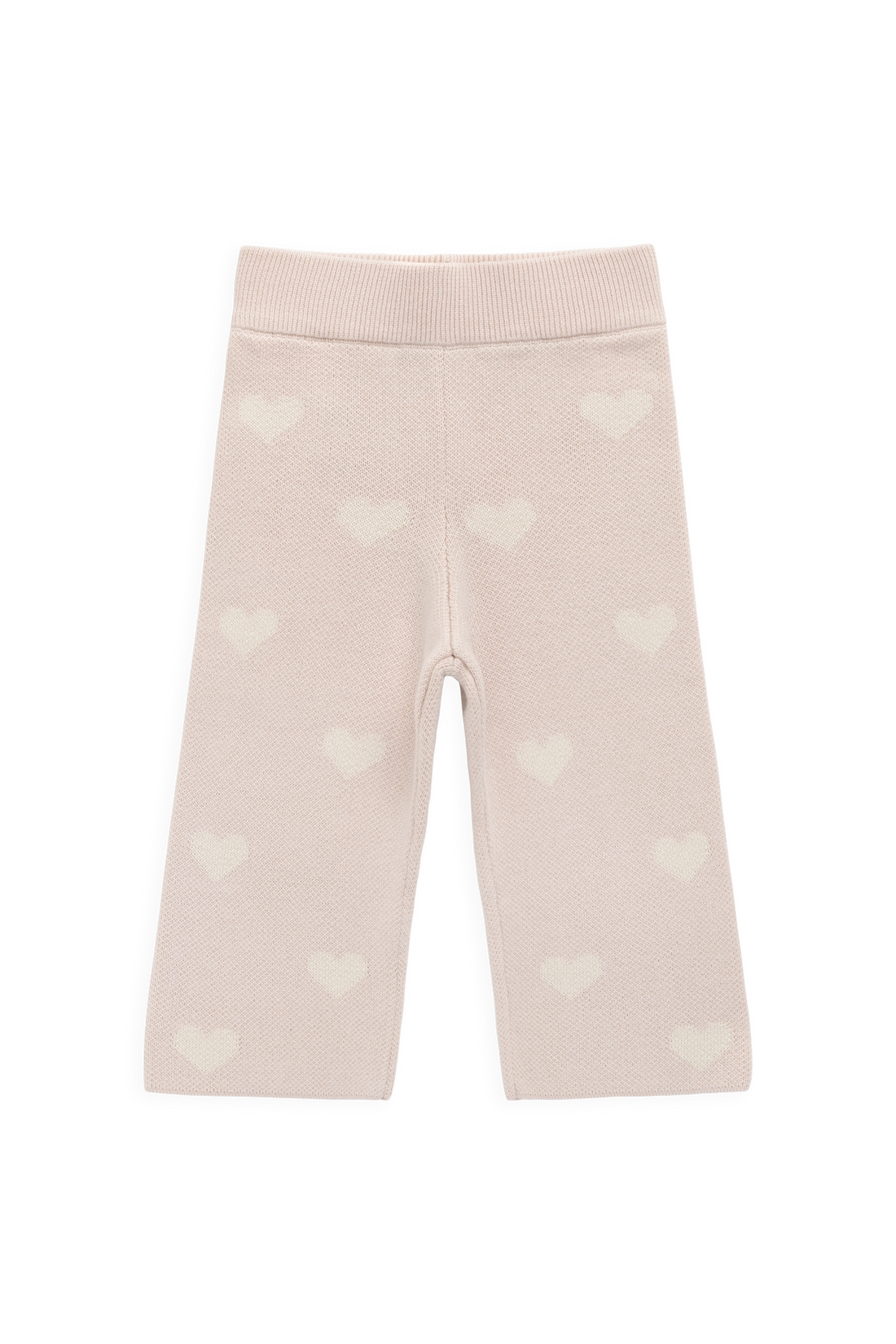 Kayla Pant - Kylie Heart Jacquard Morganite Childrens Pant from Jamie Kay Australia