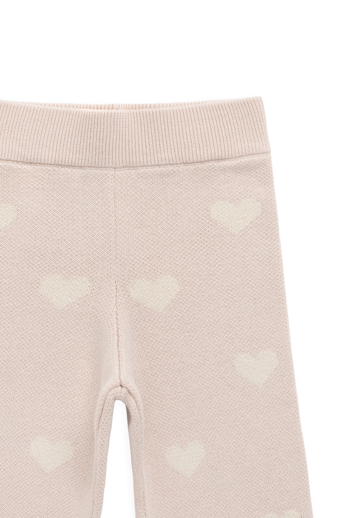 Kayla Pant - Kylie Heart Jacquard Morganite Childrens Pant from Jamie Kay Australia