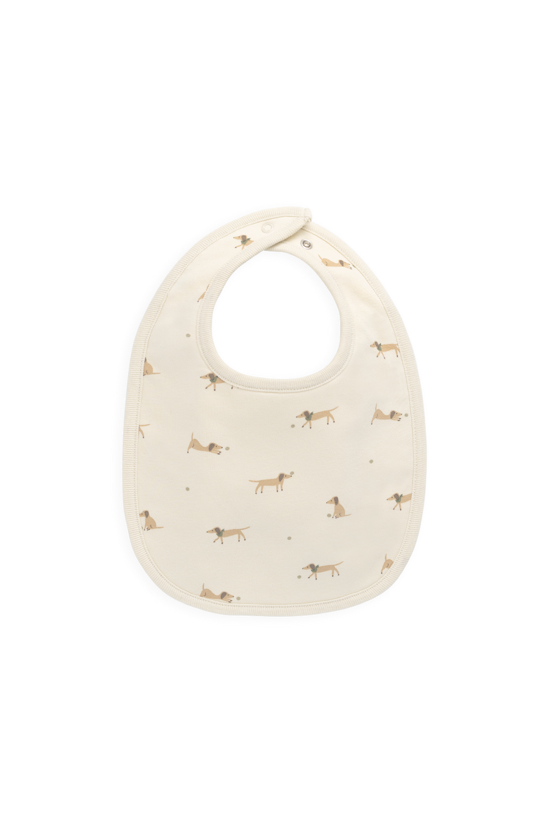 Organic Cotton Bib - Play Ball Cassava Childrens Bib from Jamie Kay Australia