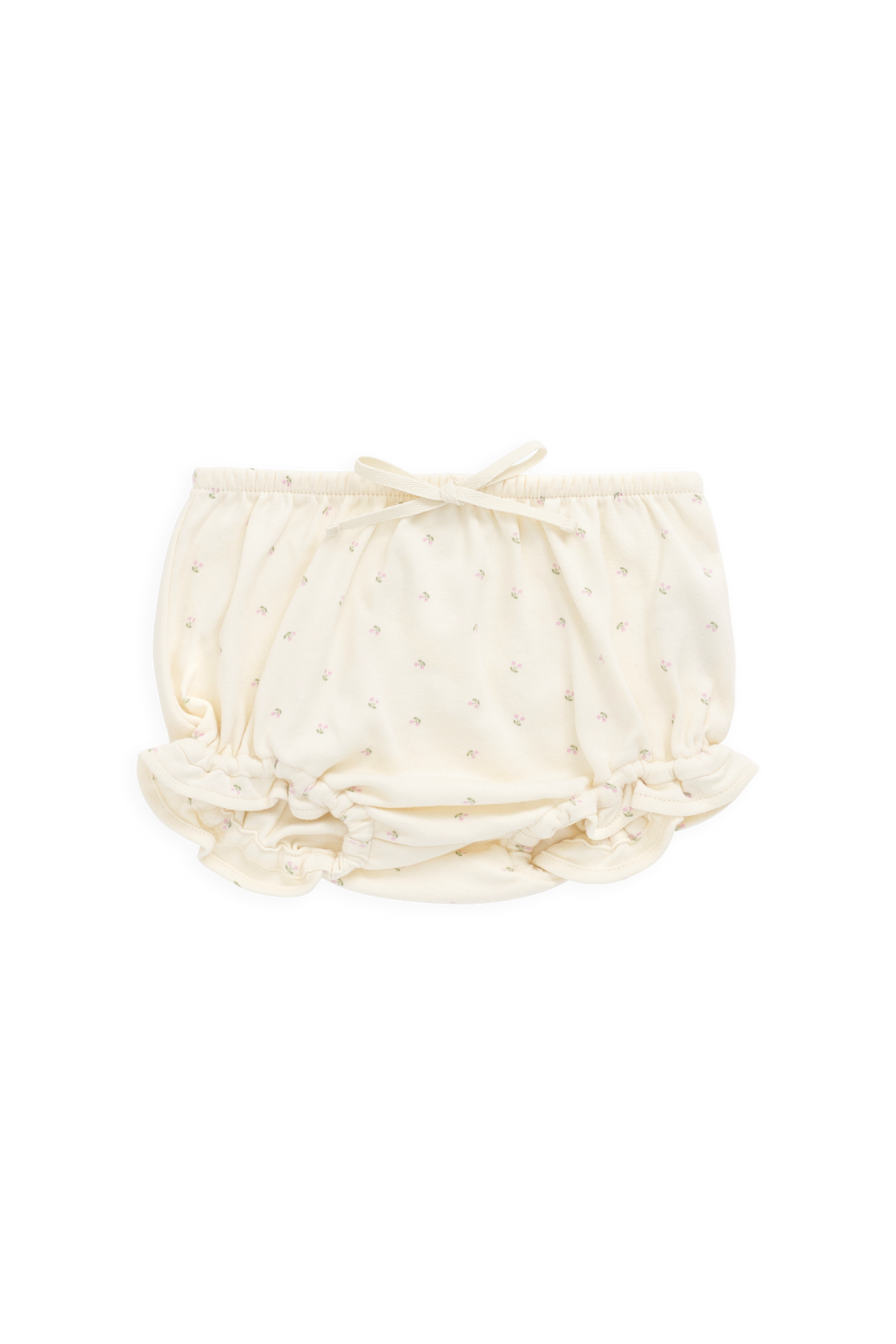 Organic Cotton Frill Bloomer - Ditsy Cherries Childrens Bloomer from Jamie Kay Australia