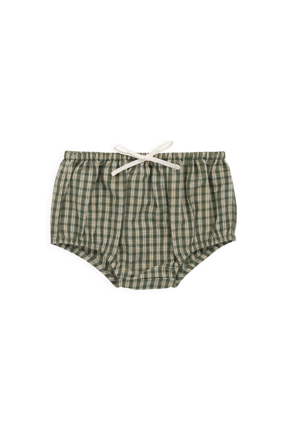 Organic Cotton Gabriel Bloomer - Ravine Check Childrens Bloomer from Jamie Kay Australia