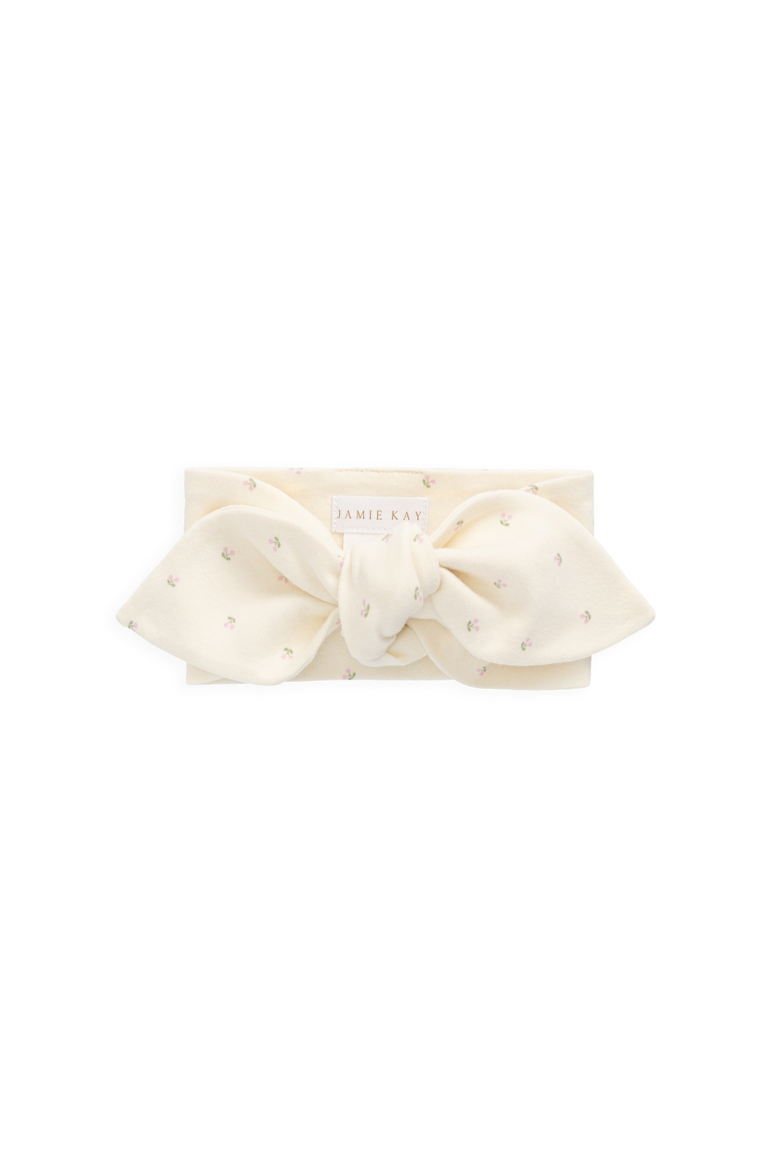 Organic Cotton Headband - Ditsy Cherries Childrens Headband from Jamie Kay Australia