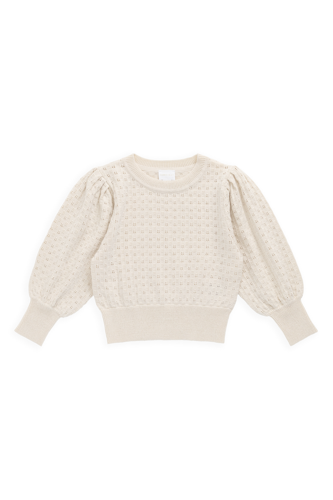 Penelope Jumper - Vanilla Childrens Jumper from Jamie Kay Australia