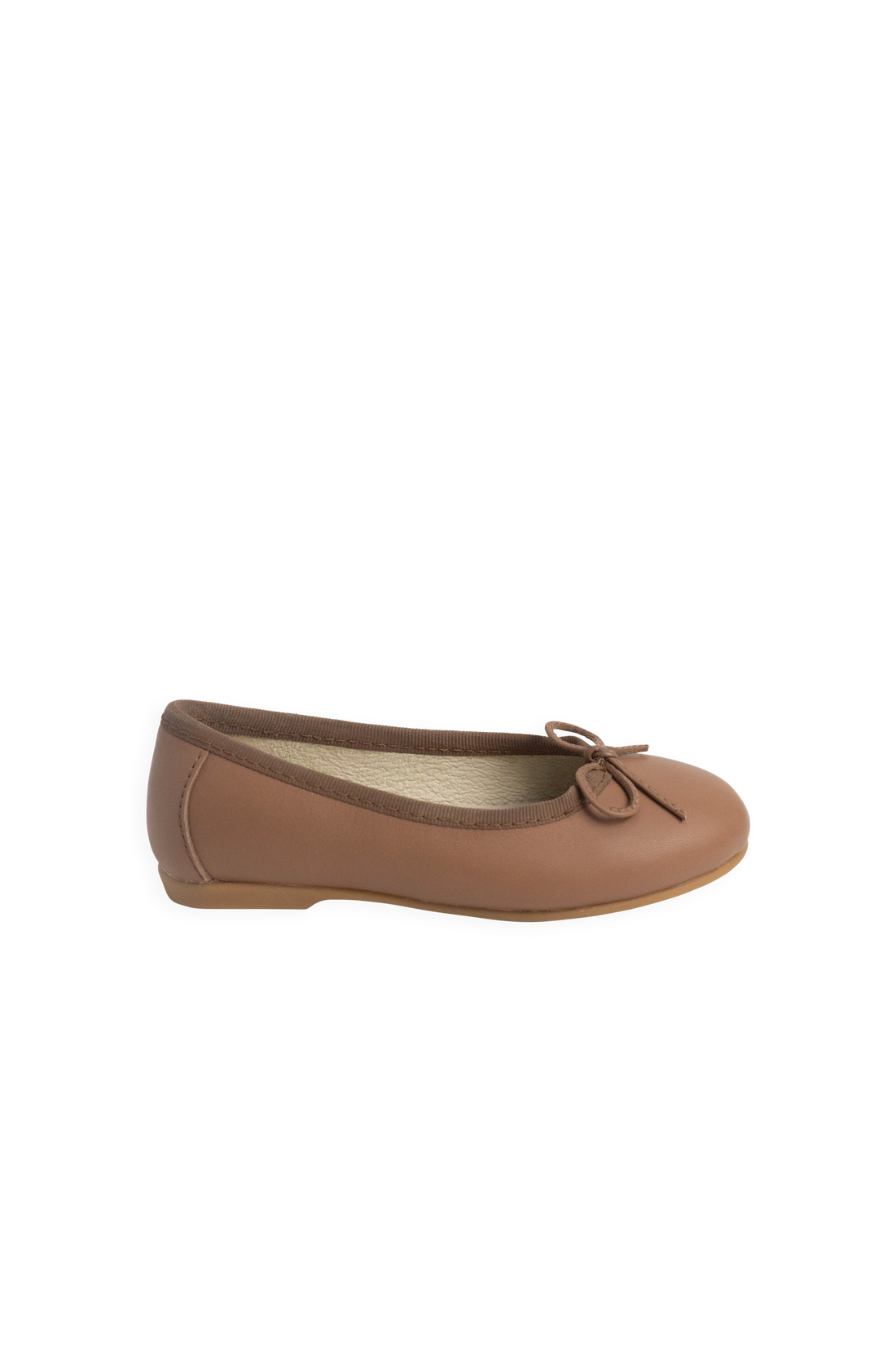 Zuri Ballet Flat - Camel Childrens Footwear from Jamie Kay Australia