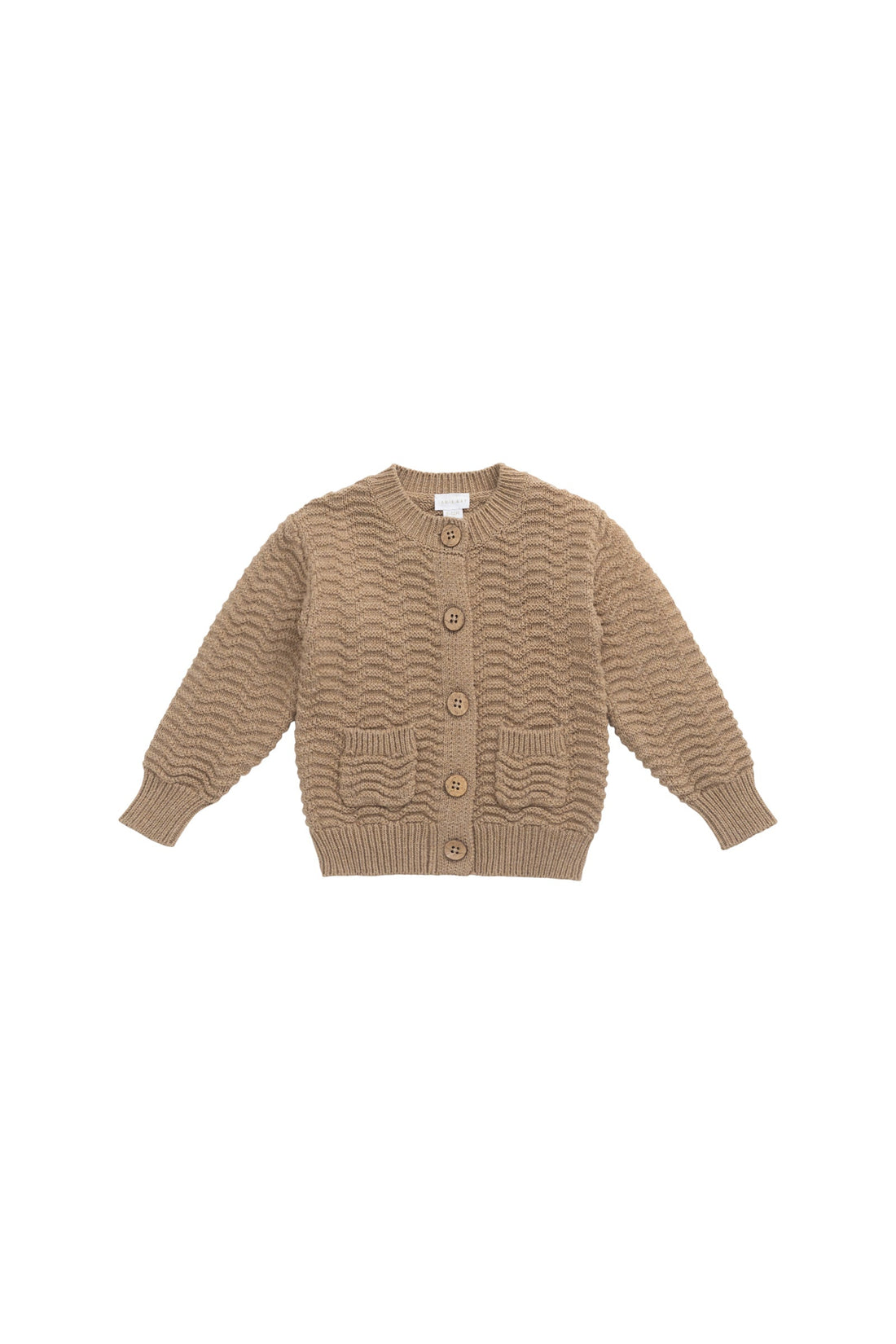 Maverick Cardigan - Toffee Marle Childrens Cardigan from Jamie Kay Australia