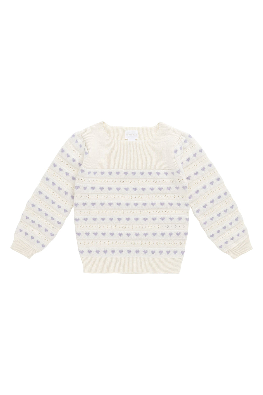 Norah Jumper - Norah Jacquard Evening Haze Childrens Cardigan from Jamie Kay Australia