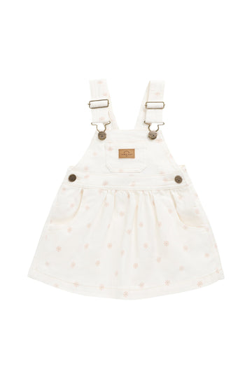 Norah Overall Dress - Margaux Tofu Childrens Overall from Jamie Kay Australia