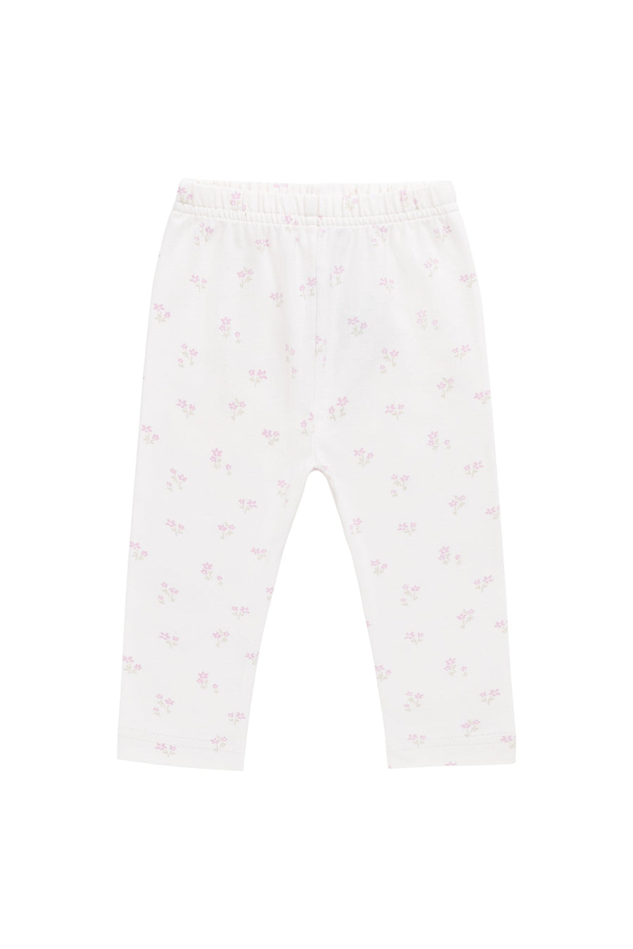 Organic Cotton Everyday Legging - Pauline Pink Childrens Legging from Jamie Kay Australia