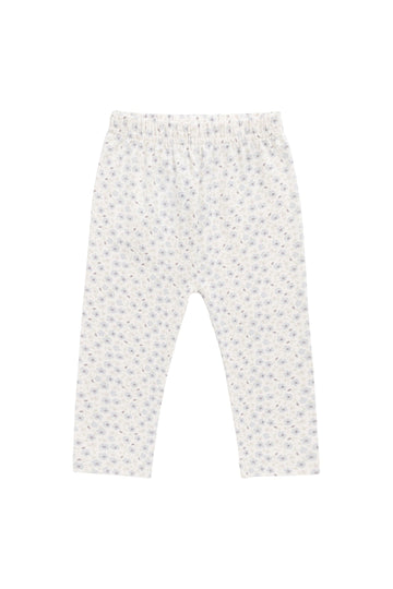 Organic Cotton Everyday Legging - Penelope Evening Haze Childrens Legging from Jamie Kay Australia