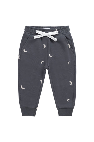 Organic Cotton Jalen Track Pant - Crescent Moon Icelandic Childrens Pant from Jamie Kay Australia
