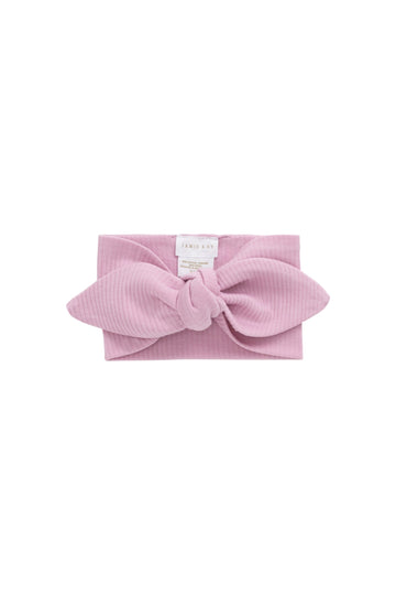 Organic Cotton Modal Lilian Headband - Dahlia Childrens Headband from Jamie Kay Australia