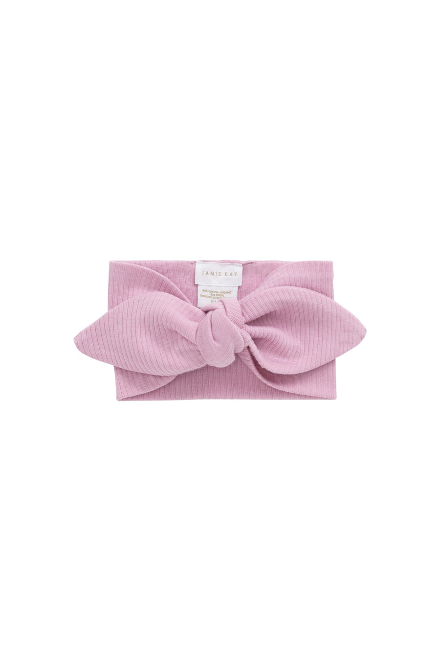 Organic Cotton Modal Lilian Headband - Dahlia Childrens Headband from Jamie Kay Australia
