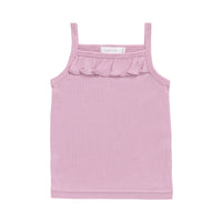 Organic Cotton Modal Vienna Singlet - Dahlia Childrens Singlet from Jamie Kay Australia