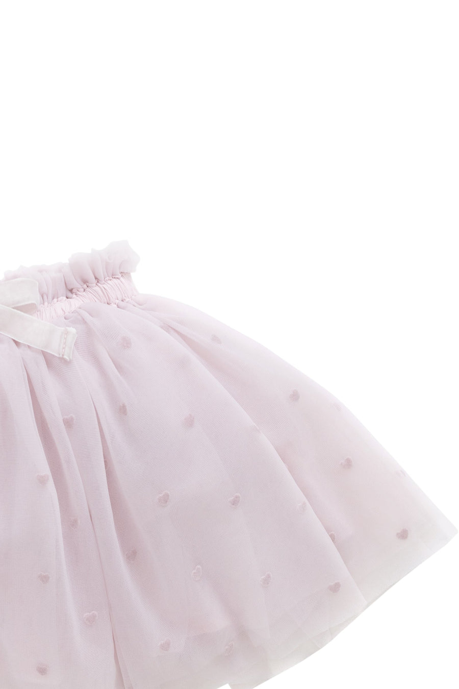 Lottie Skirt - Petite Heart Flocking Childrens Skirt from Jamie Kay Australia