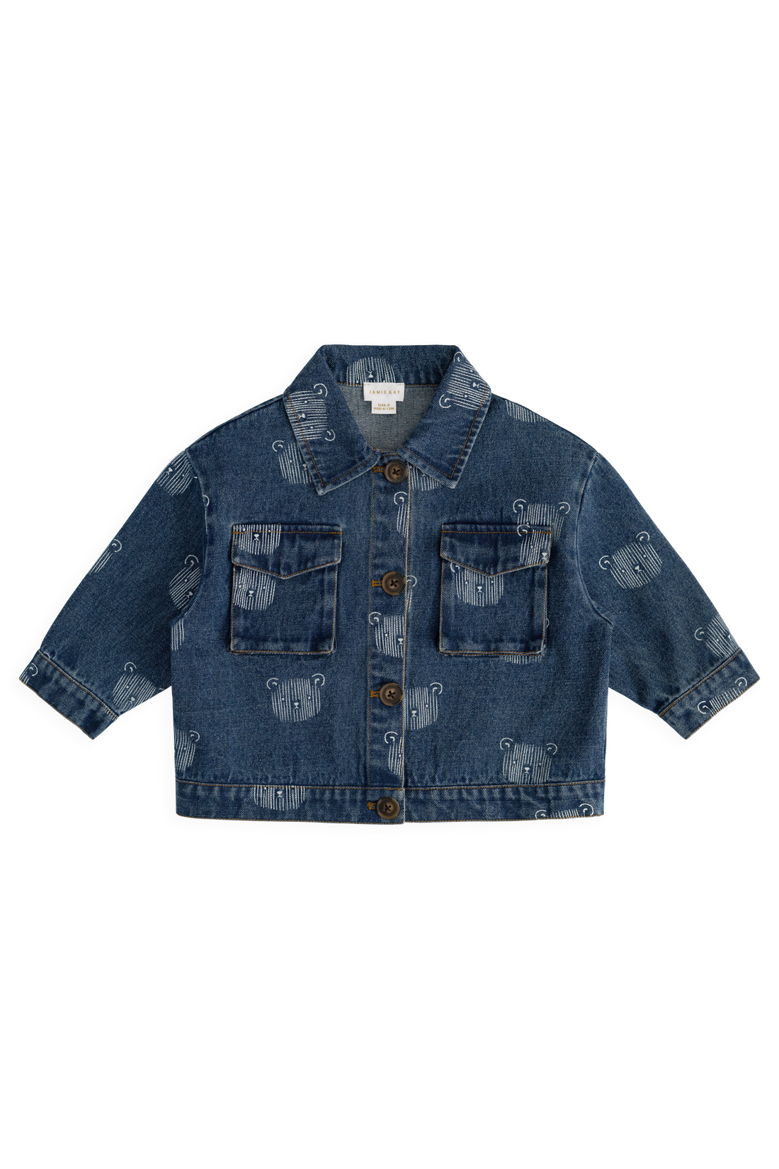Nicolai Jacket - Teddy Face Denim Childrens Jacket from Jamie Kay Australia