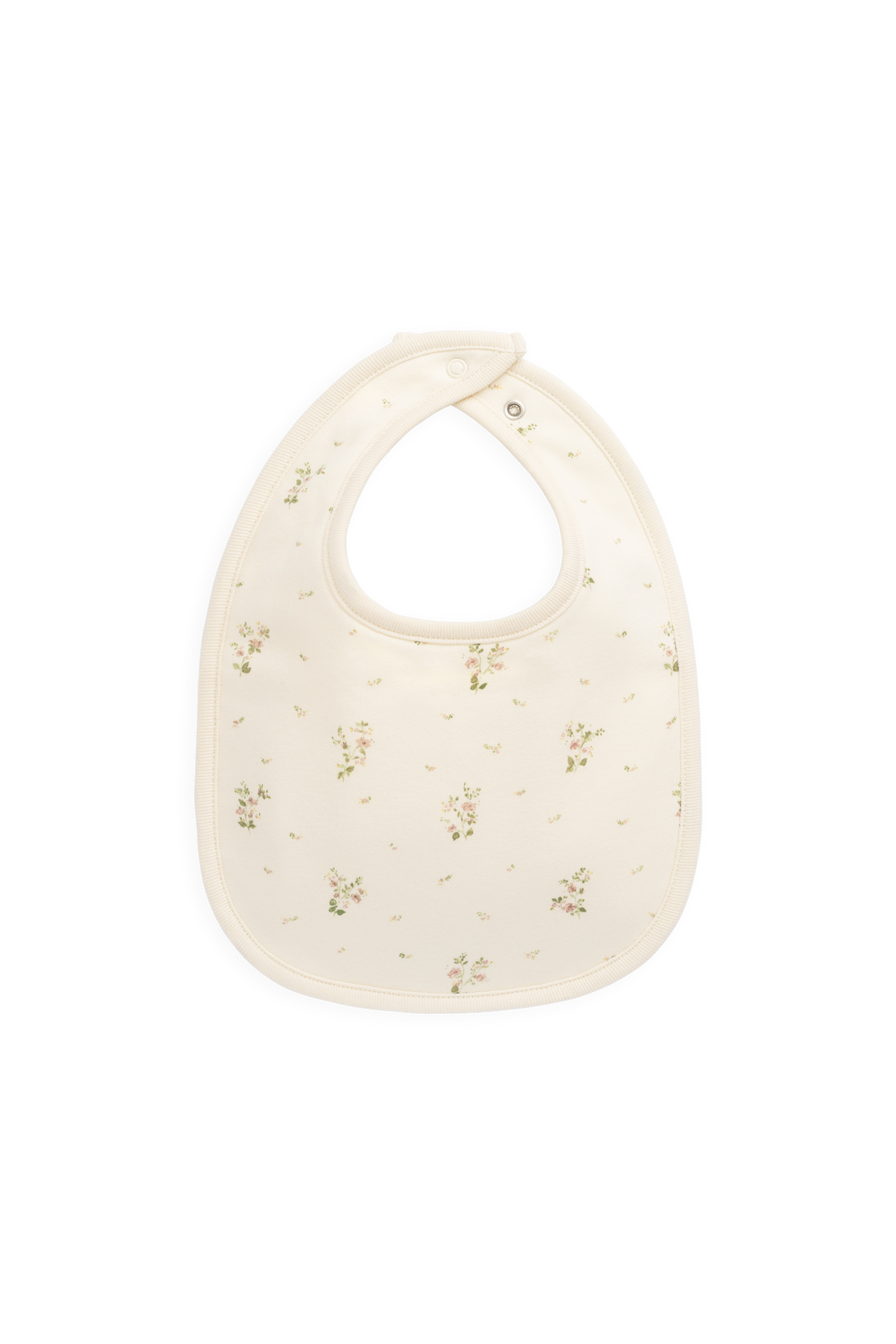 Organic Cotton Bib - Josepha Egret Small Childrens Bib from Jamie Kay Australia