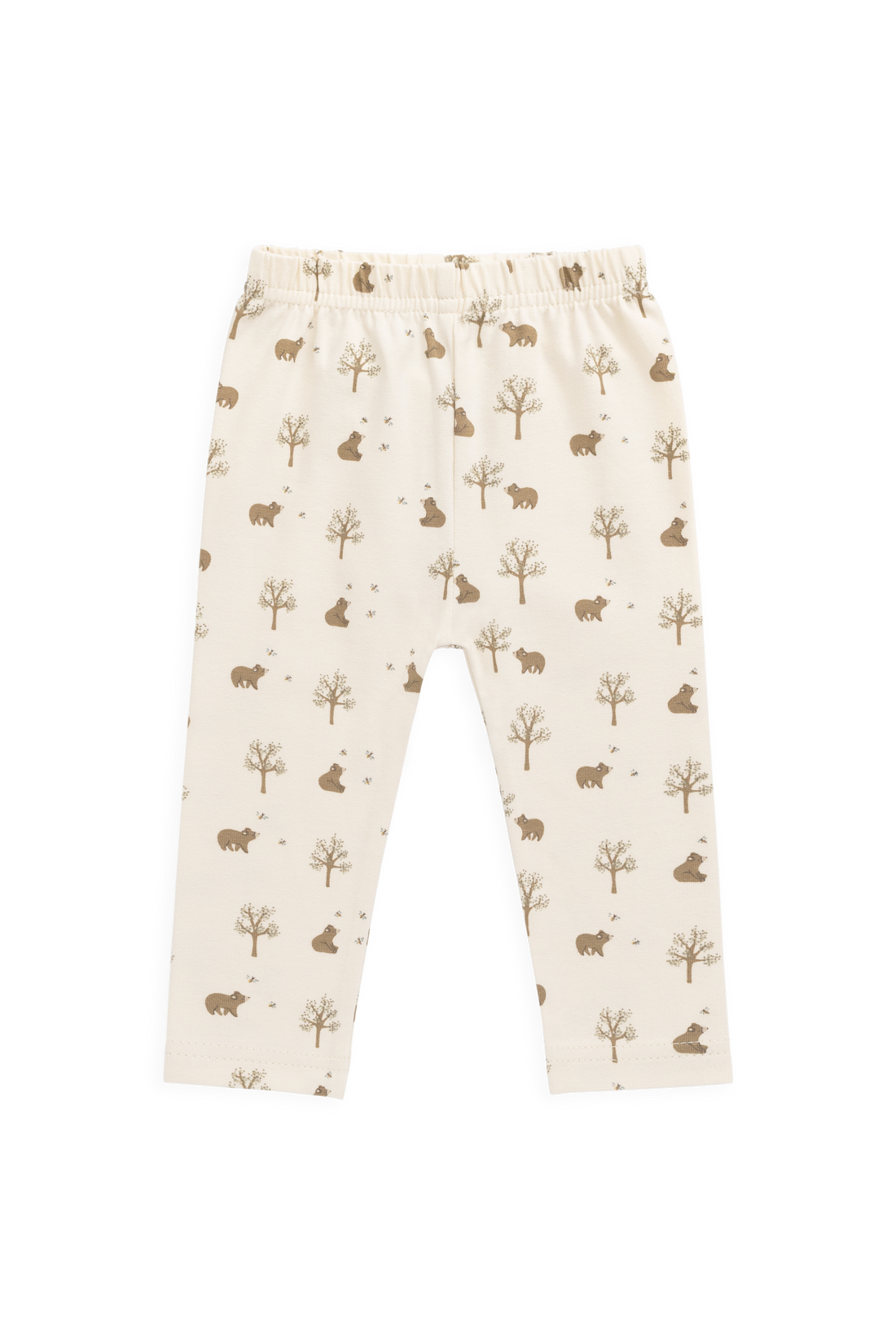 Organic Cotton Everyday Legging - Honey Bear Cloud Childrens Legging from Jamie Kay Australia