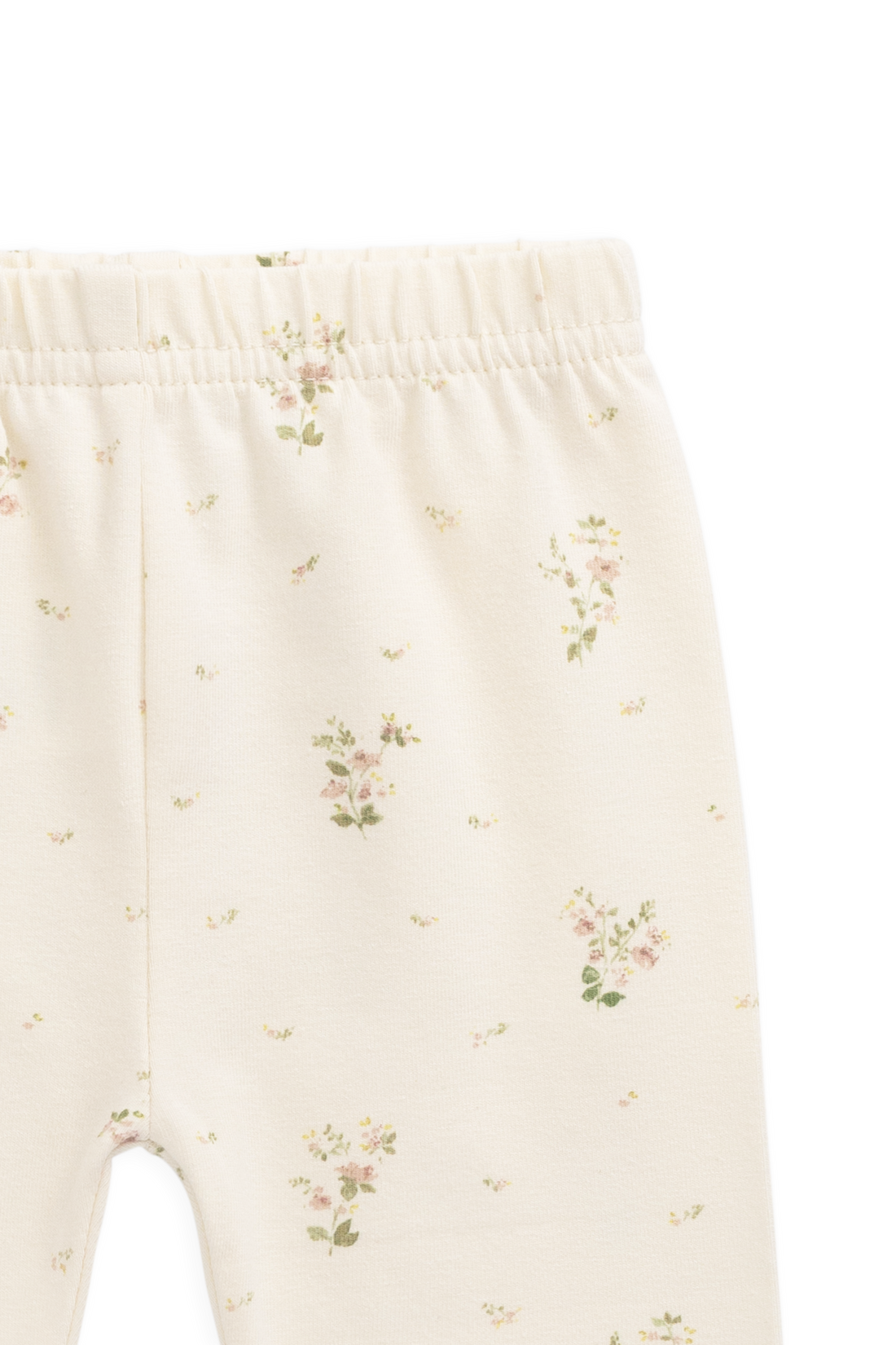 Organic Cotton Everyday Legging - Josepha Egret Small Childrens Legging from Jamie Kay Australia