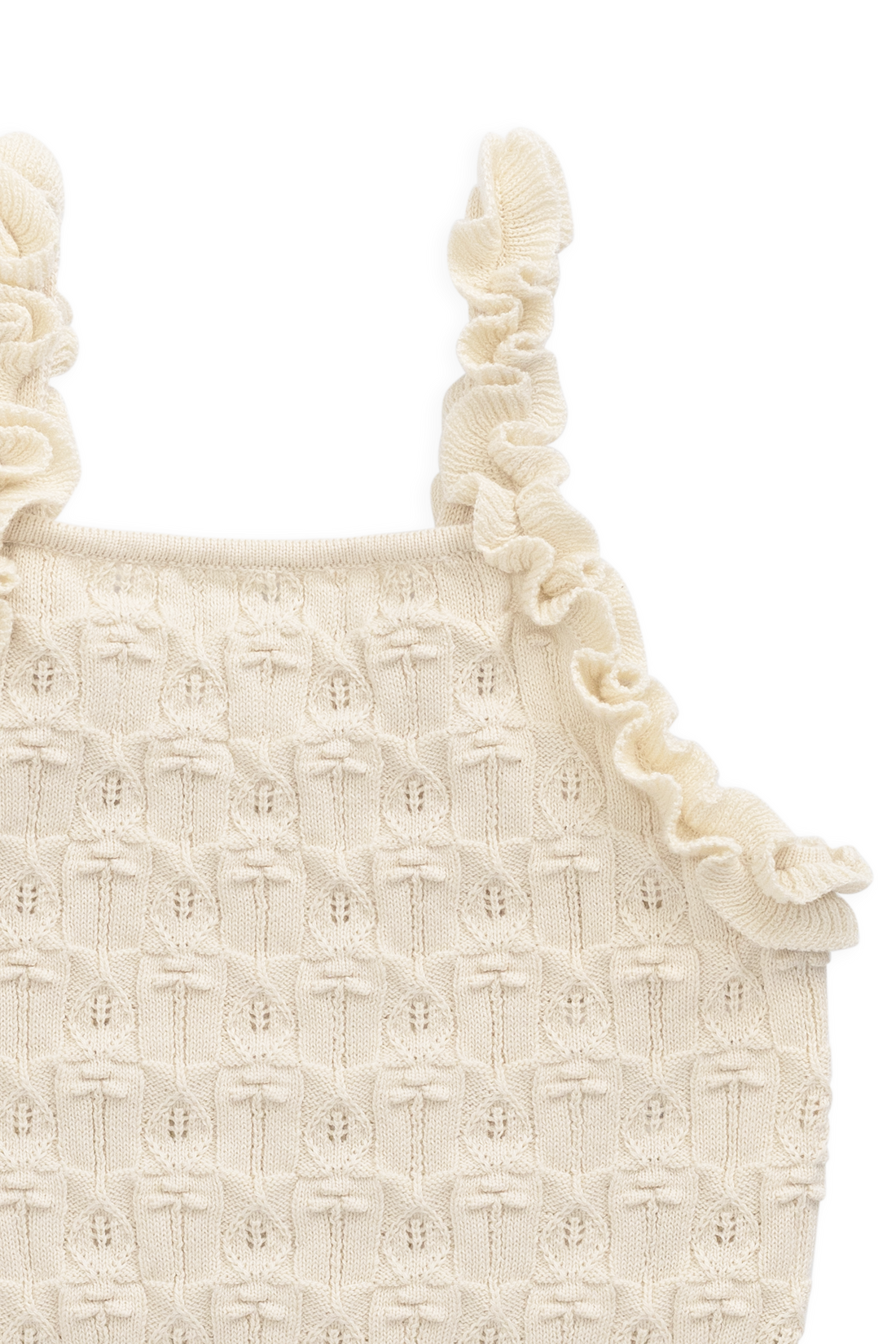 Sammy Knitted Top - Vanilla Childrens Top from Jamie Kay Australia