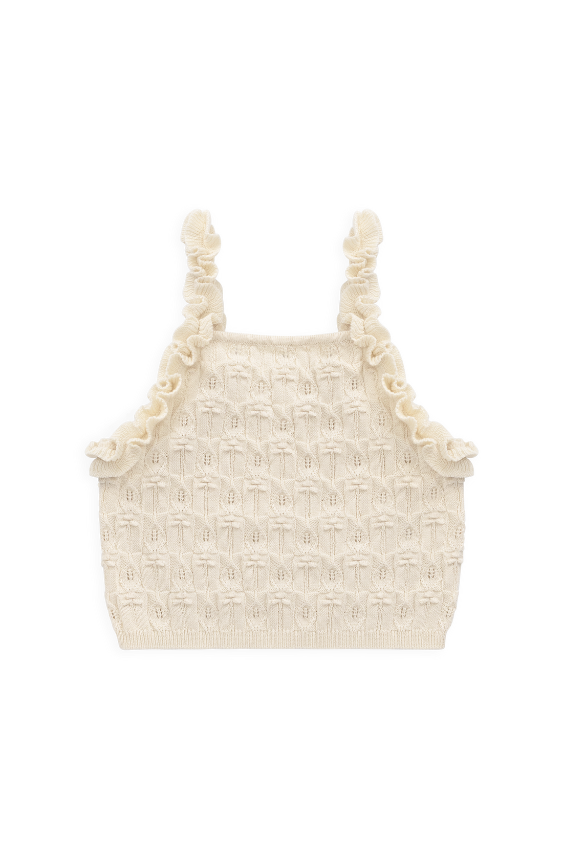 Sammy Knitted Top - Vanilla Childrens Top from Jamie Kay Australia