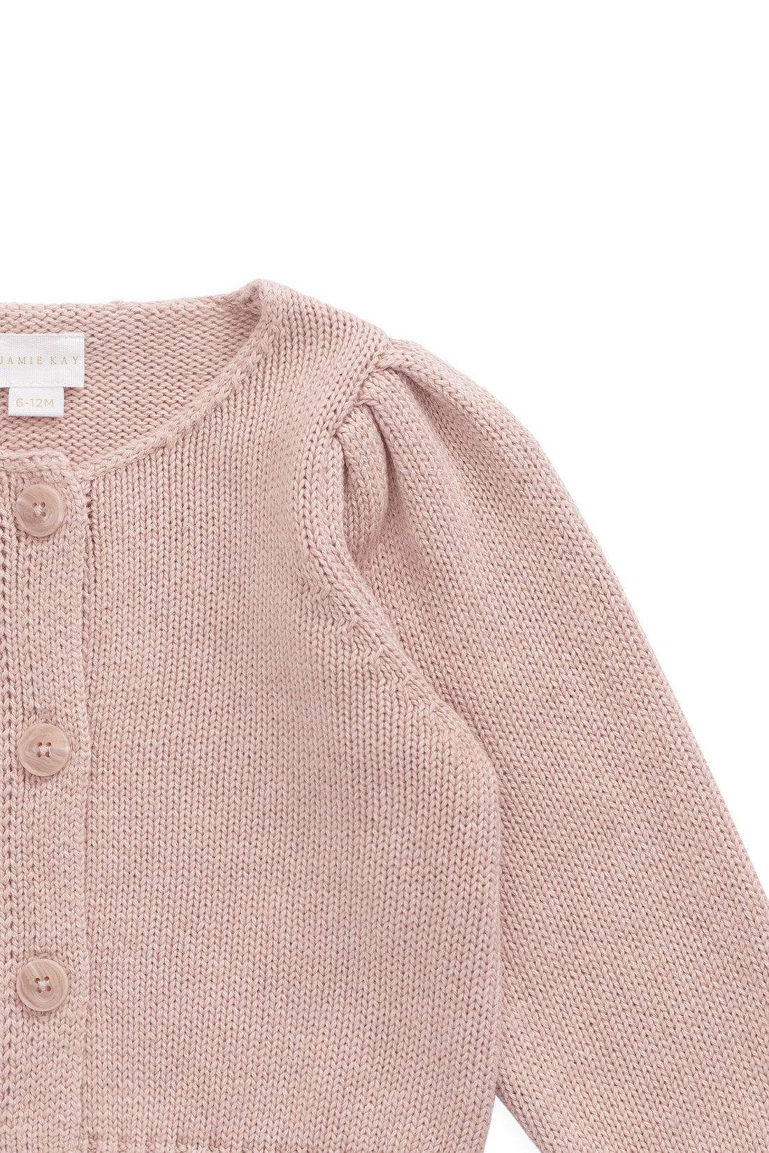 Tasha Knitted Cardigan - Sweetpea Marle Childrens Cardigan from Jamie Kay Australia