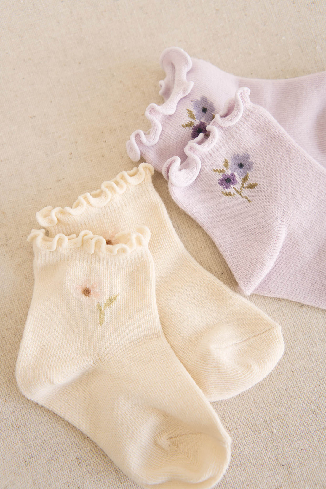 Alison Sock - Milk Posie Childrens Sock from Jamie Kay Australia