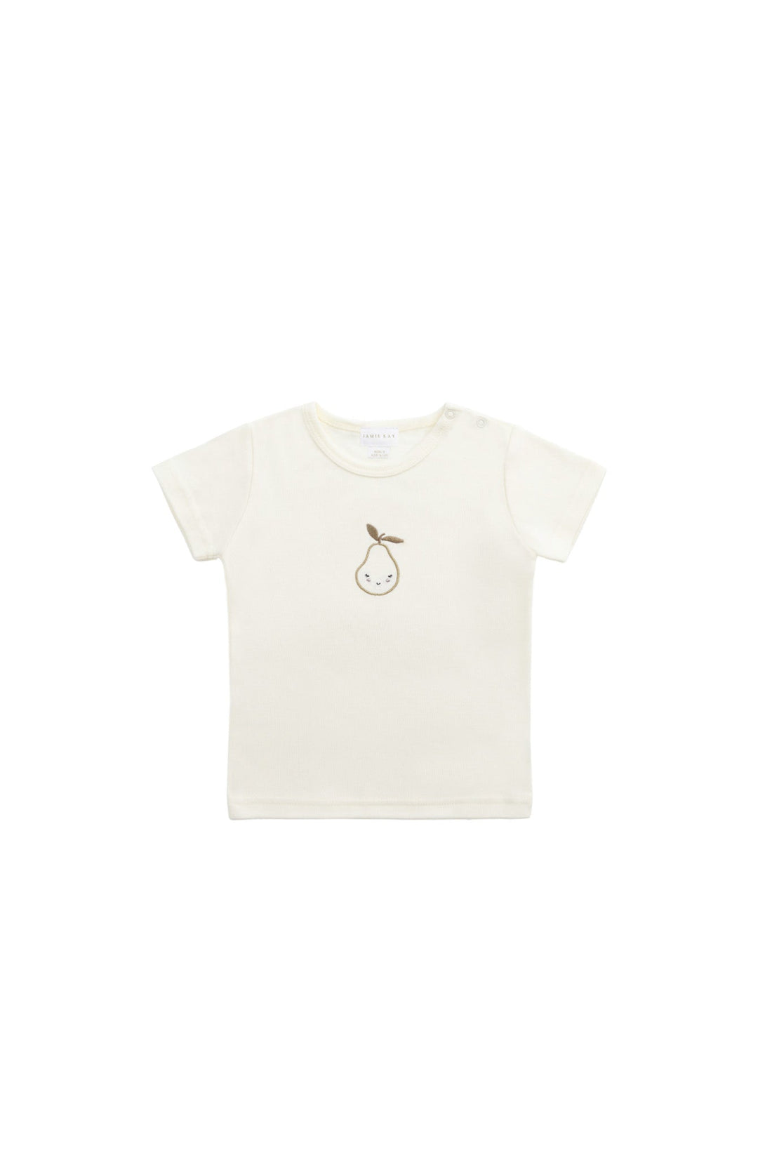 Aude Pima Cotton Tee - Milk Pear Childrens Top from Jamie Kay Australia