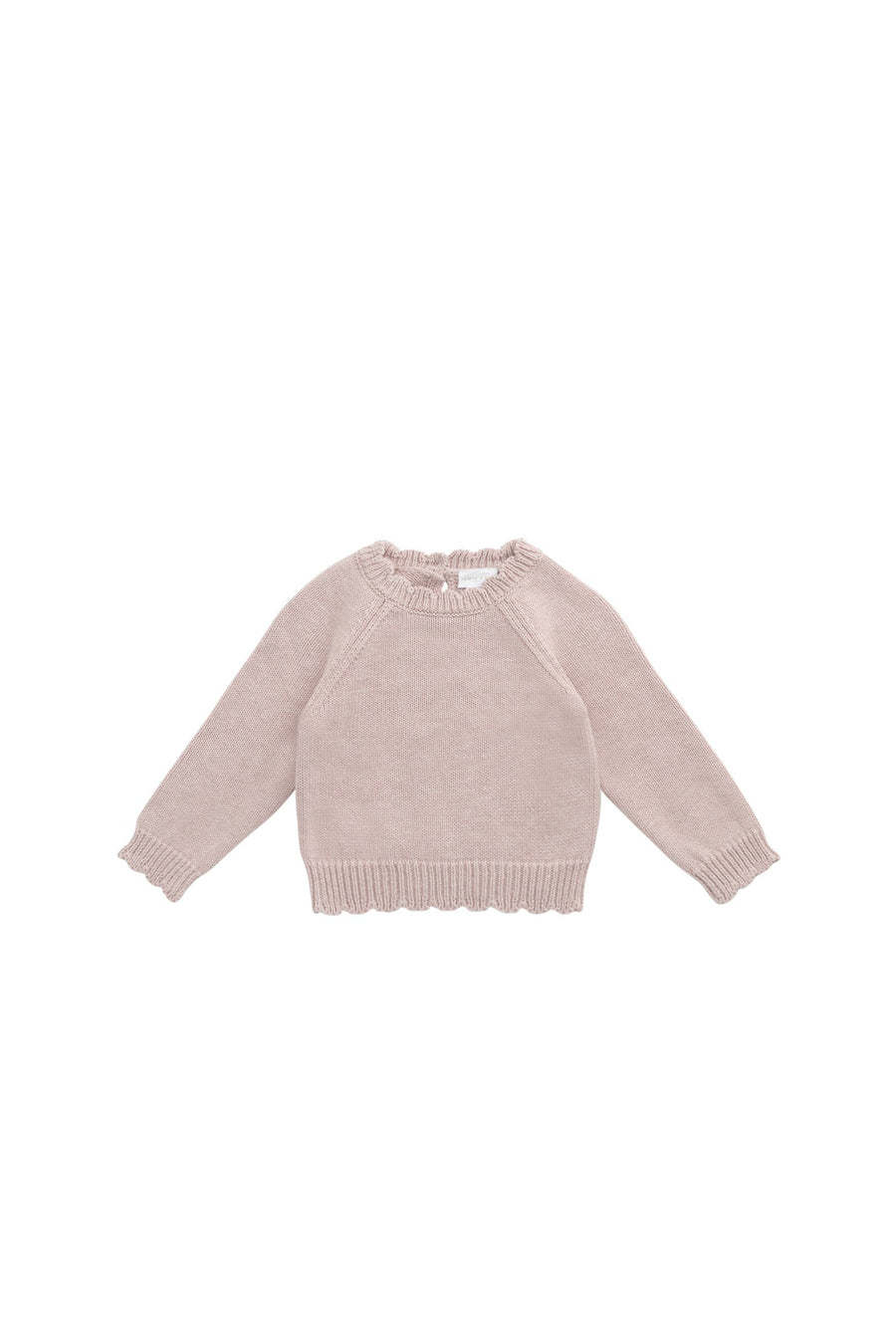 Audrey Knitted Jumper - Soft Misty Marle Childrens Cardigan from Jamie Kay Australia