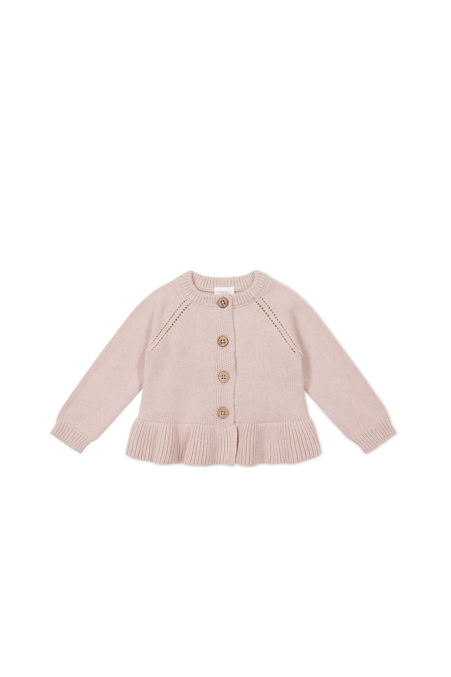 Ava Cardigan - Shell Pink Childrens Cardigan from Jamie Kay Australia