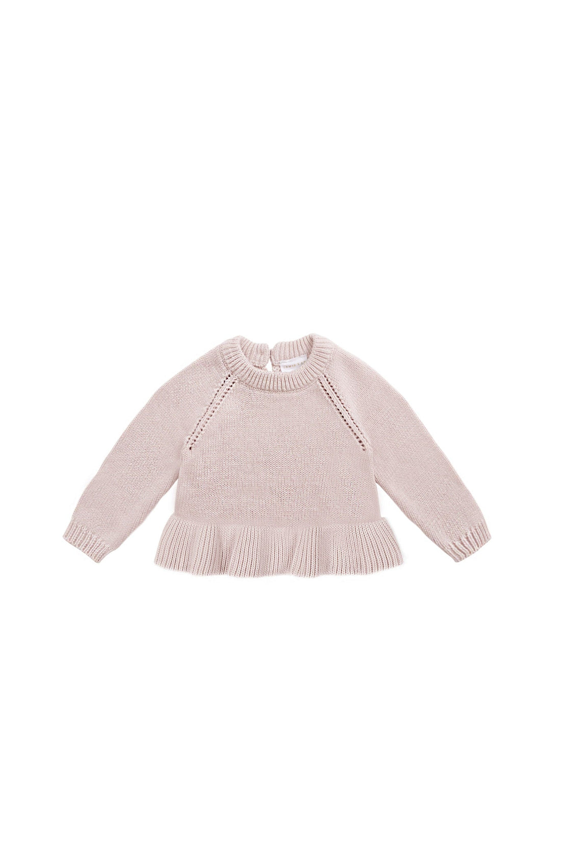 Ava Jumper - Soft Misty Rose Childrens Jumper from Jamie Kay Australia