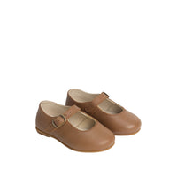 Ballet Flat - Tan Childrens Footwear from Jamie Kay Australia