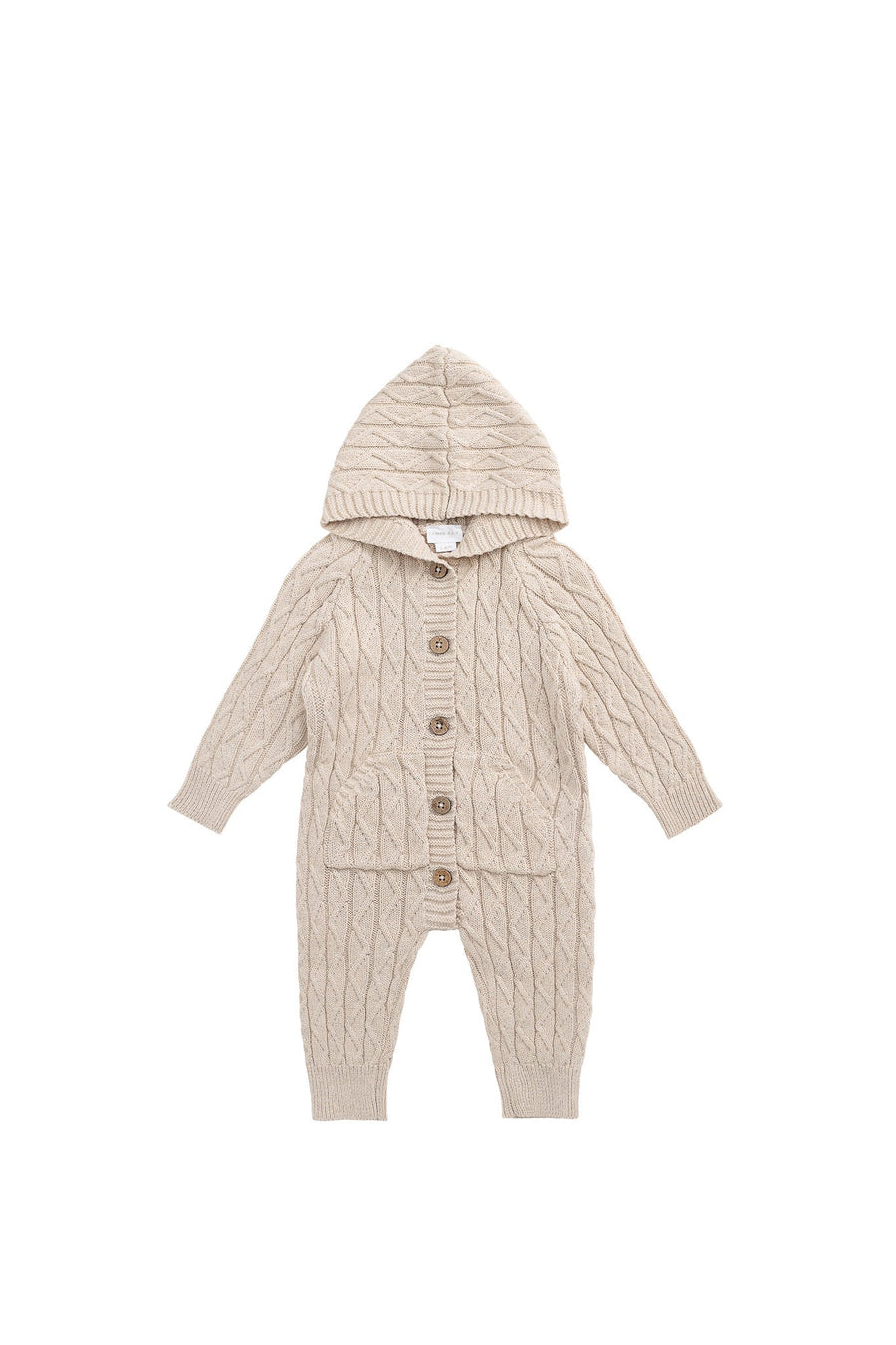 Benjamin Onepiece - Oatmeal Marle Childrens Onepiece from Jamie Kay Australia