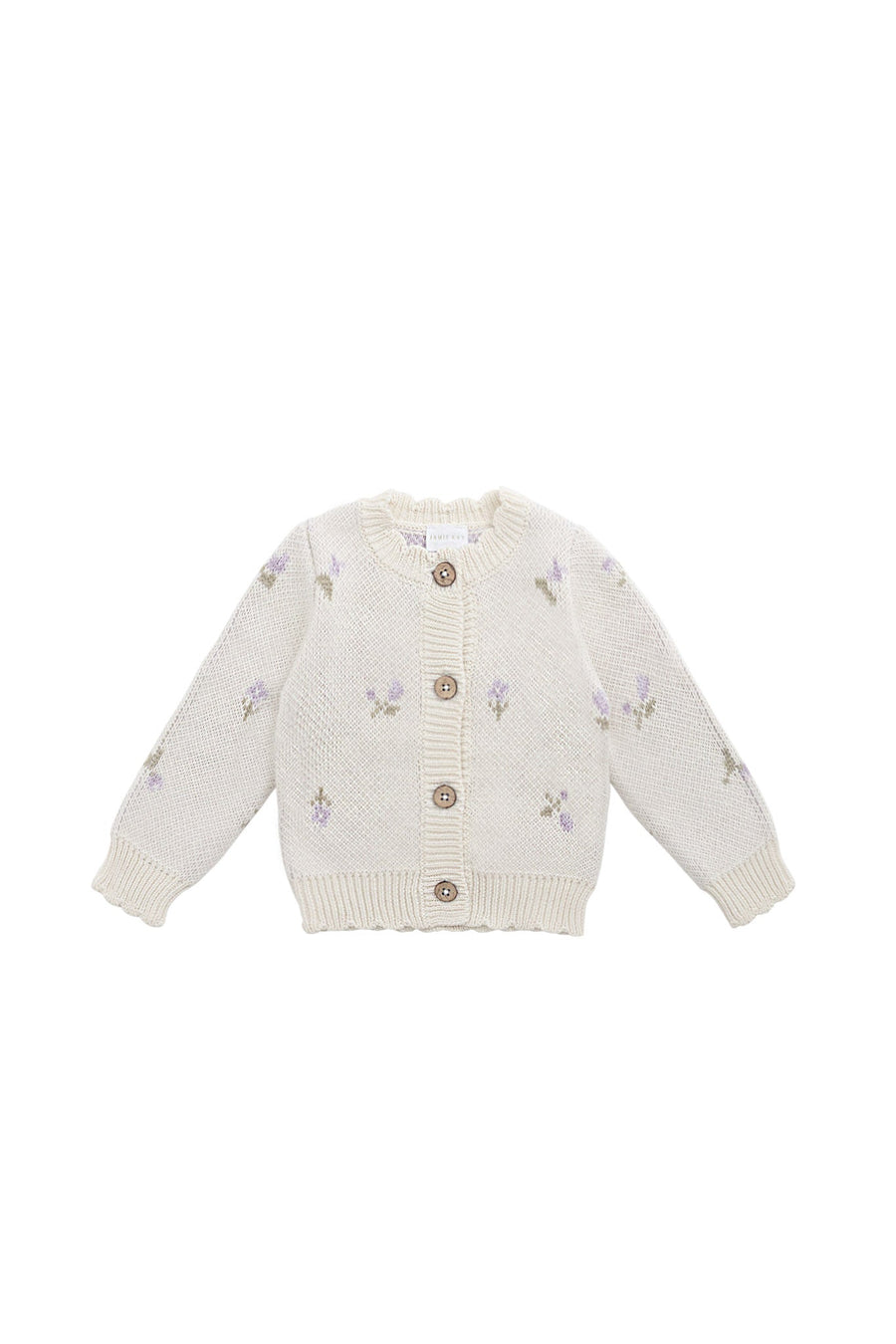 Delilah Cardigan - Lavender Small Childrens Cardigan from Jamie Kay Australia