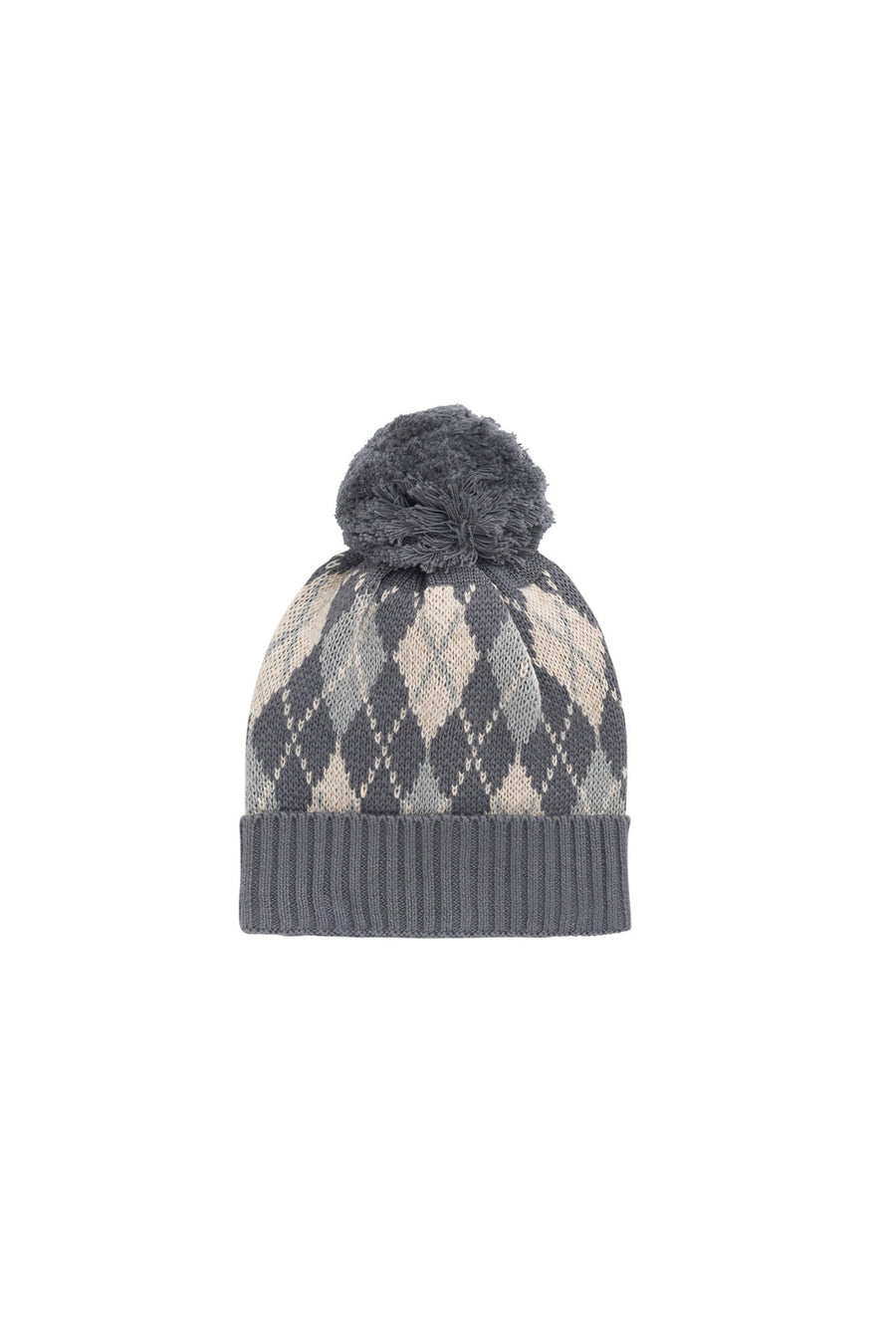 Enzo Hat - Enzo Jacquard - Lava Smoke Childrens Beanie from Jamie Kay Australia