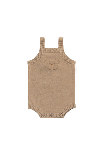 Ethan Playsuit - Toffee Marle Childrens Playsuit from Jamie Kay Australia