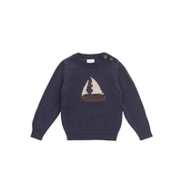 Hugo Jumper - Ink Childrens Jumper from Jamie Kay Australia